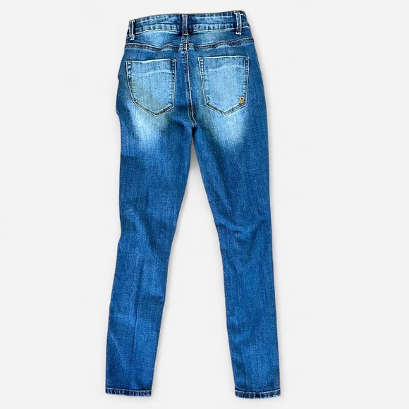 Junior denim skinny leg jeans girls bottoms - Picture 2 of 5